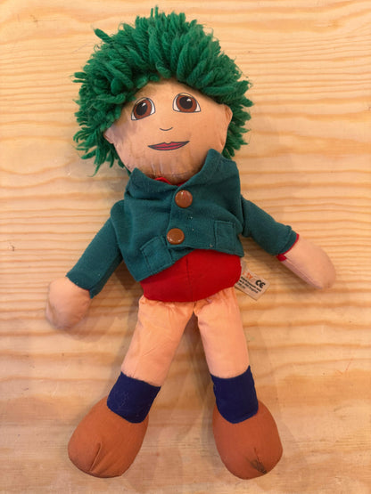 1993 Tots TV plush rag dolls x3