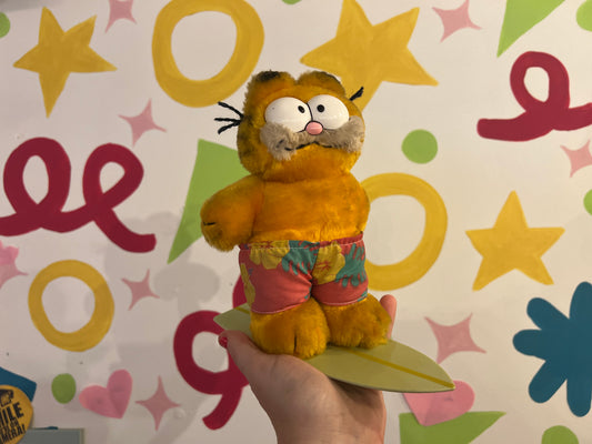 Vintage 1981 Dakin Surfing Garfield