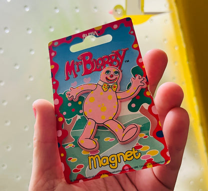 Official Mr Blobby 1992 walking magnet