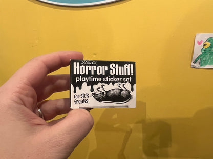 Horror Stuff Playtime Sticker set