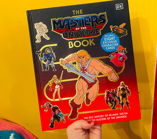 Masters of the Universe history book - USA import