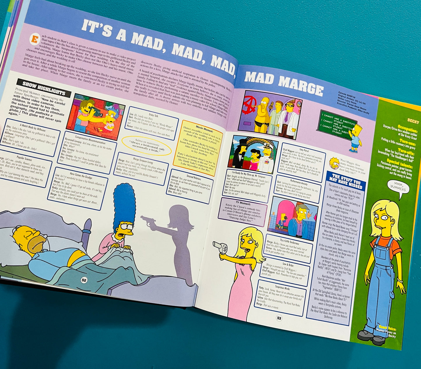 The Simpsons Beyond Forever! hardback book