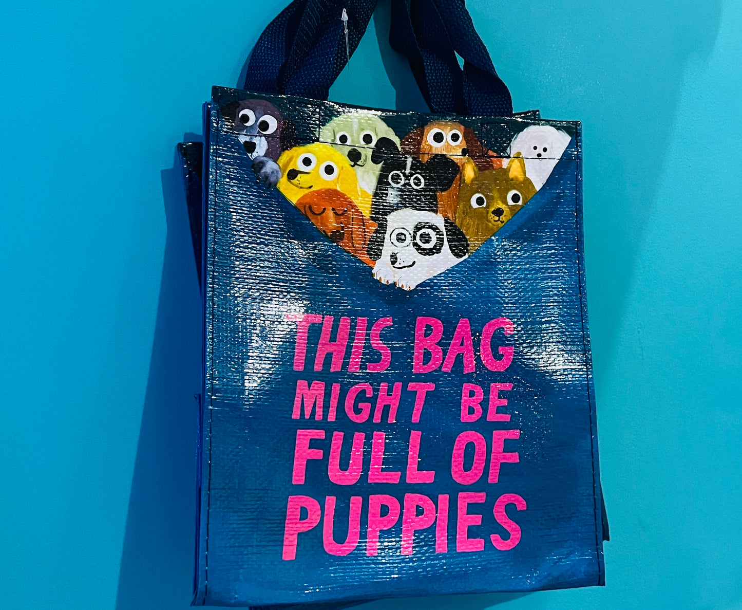 Bag Full of Puppies tote