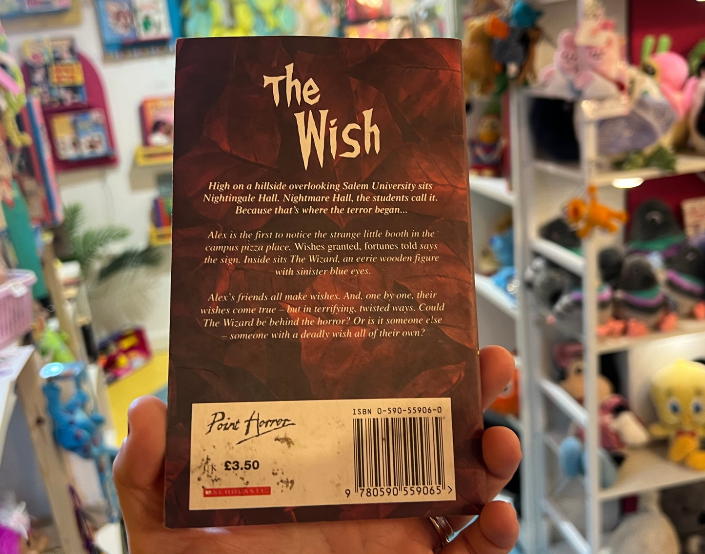 Point Horror The Wish book