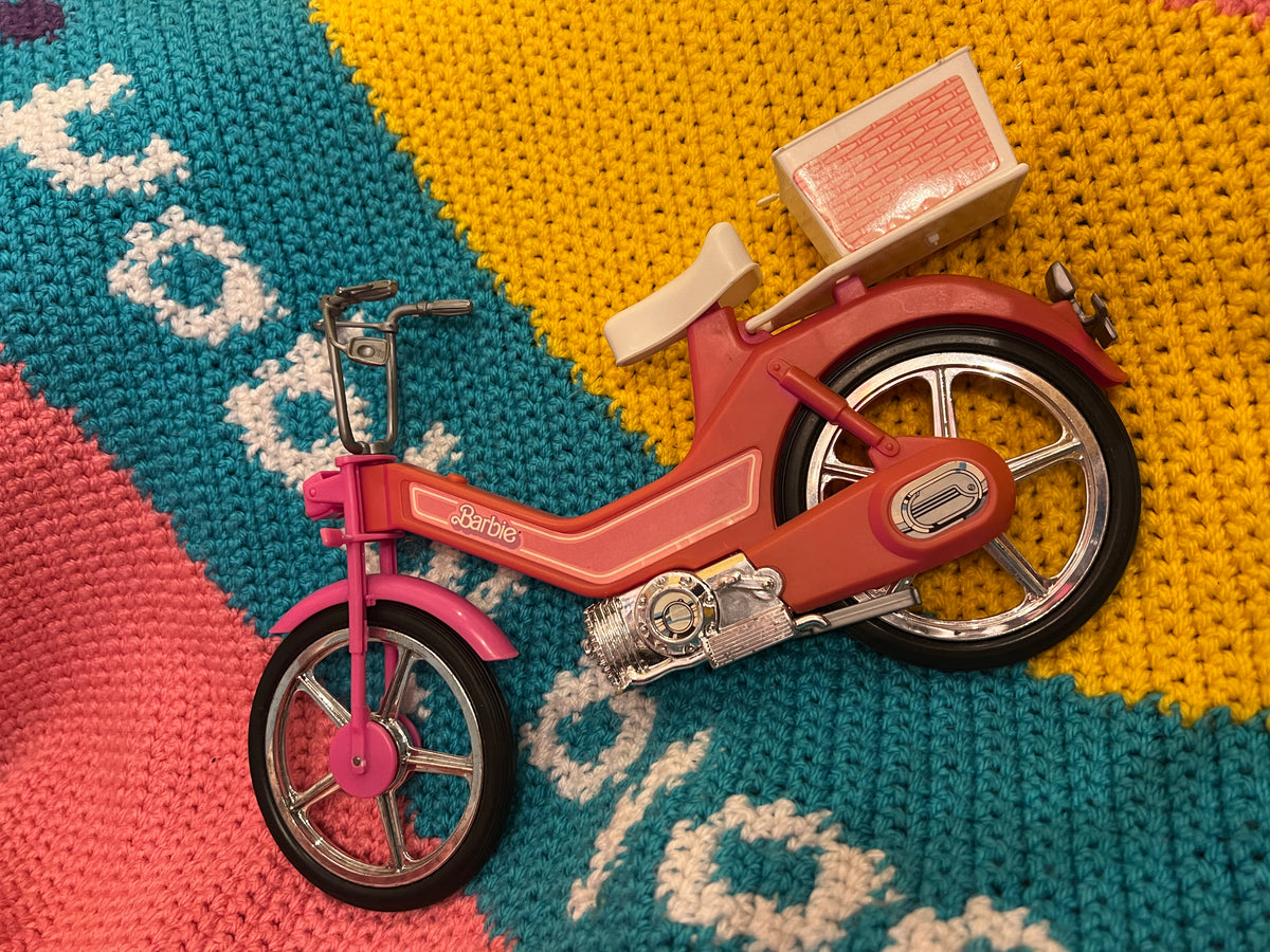 1983 Barbie Motorbike - complete with box