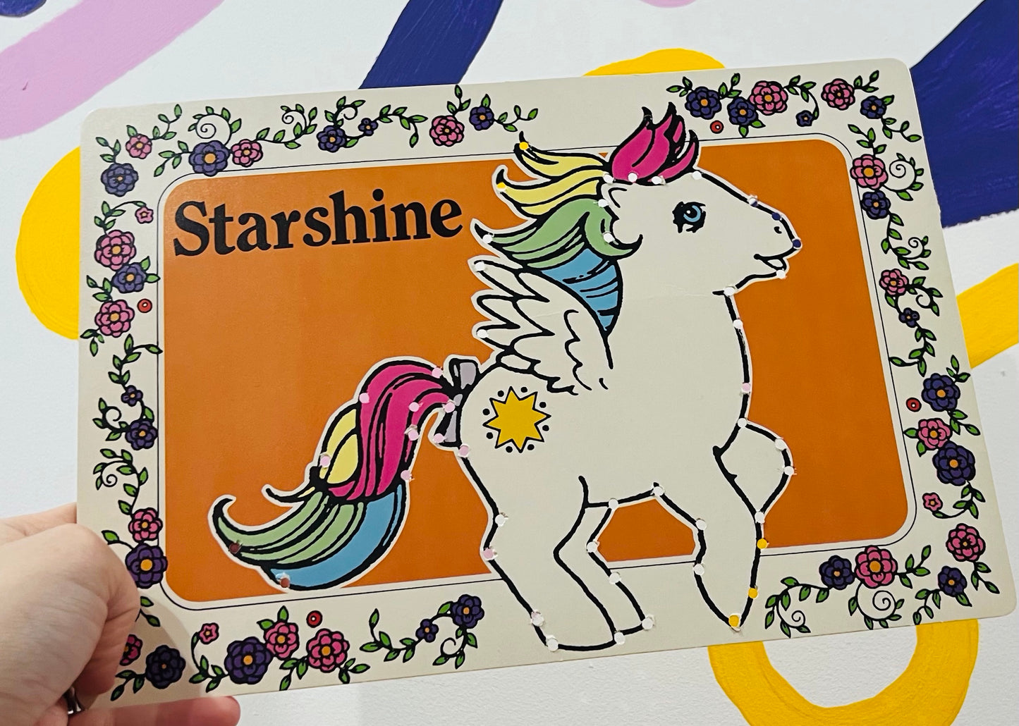 My Little Pony 1983 Sewing Card Set