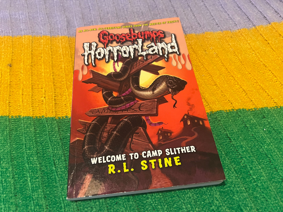 Horrorland - Welcome to Camp Slither Goosebumps book