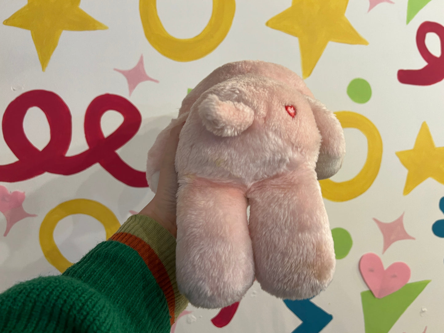 Vintage 1980s Cheer Bear Care Bear 13” plush