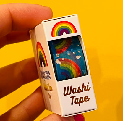 Rainbow sparkles Washi Tape