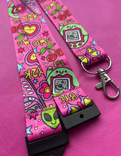 Y2K Nostalgia Lanyard