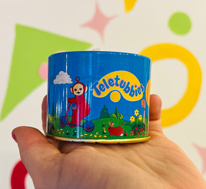 1996 COMPLETE Po Teletubby sweet tin with original sweets!