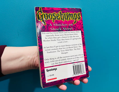 Shocker On Shock Street Goosebumps book