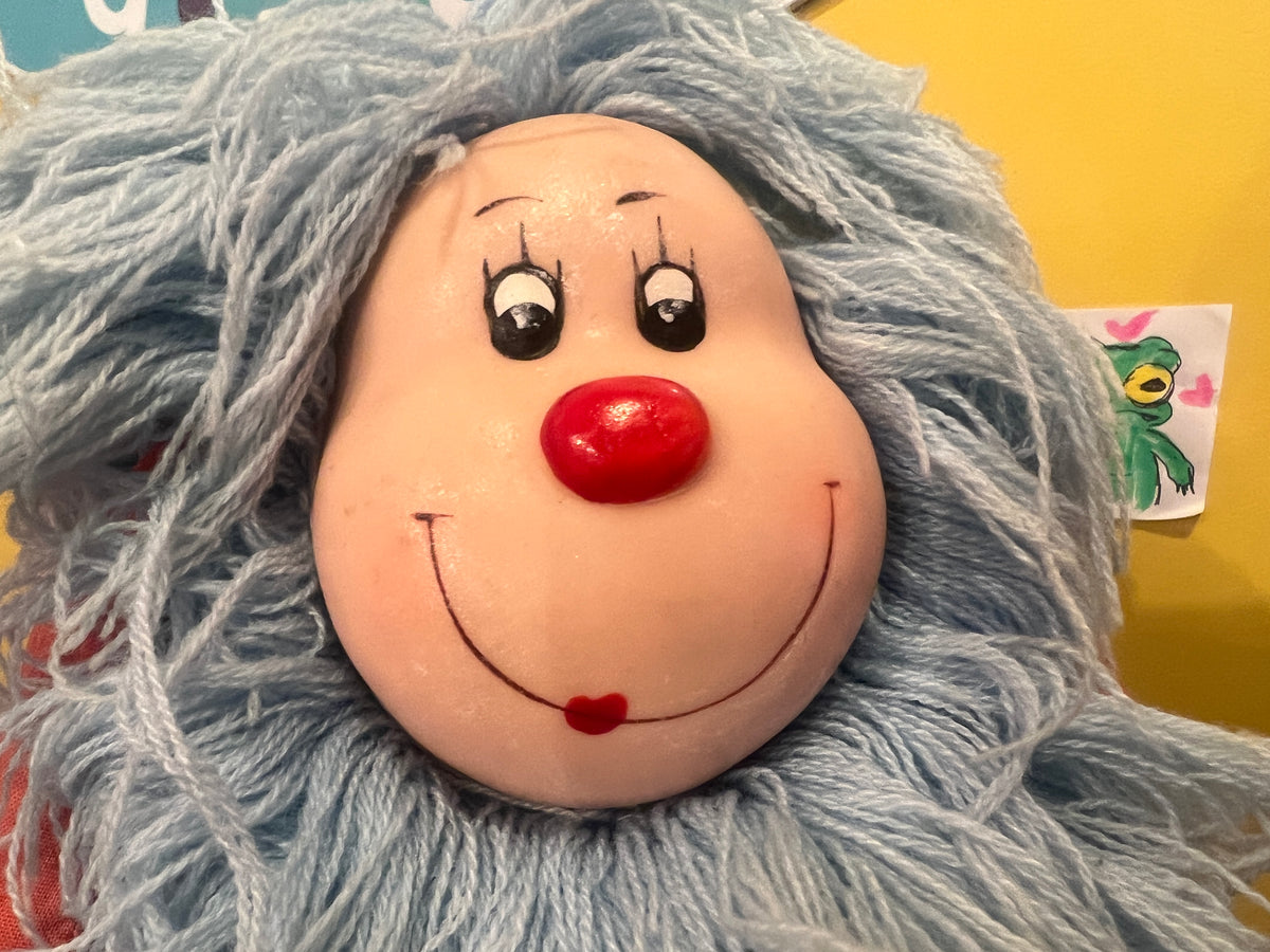 Vintage 1983 Rainbow Brite Blue Sprite plush