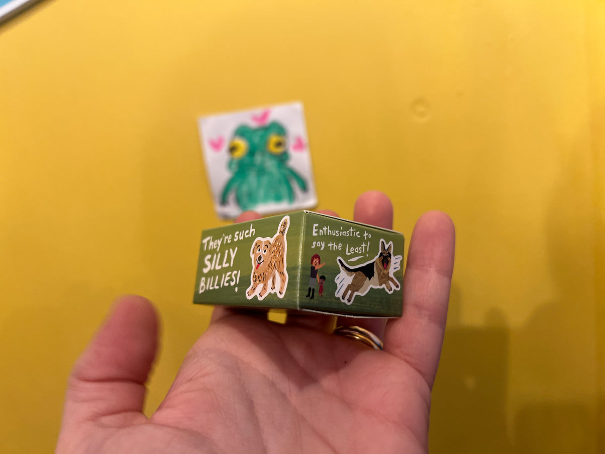 Excited Dogs Playtime Sticker set