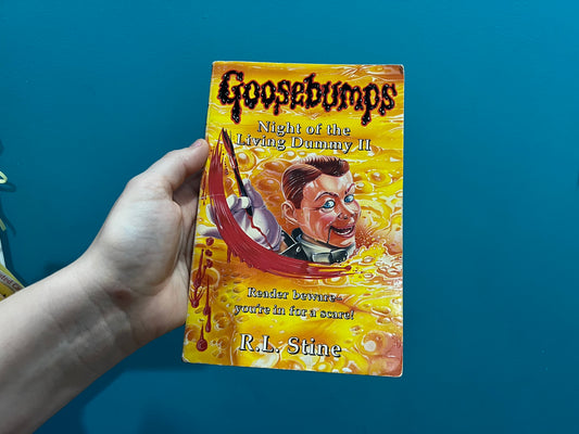 Night of the Living Dummy II Goosebumps book