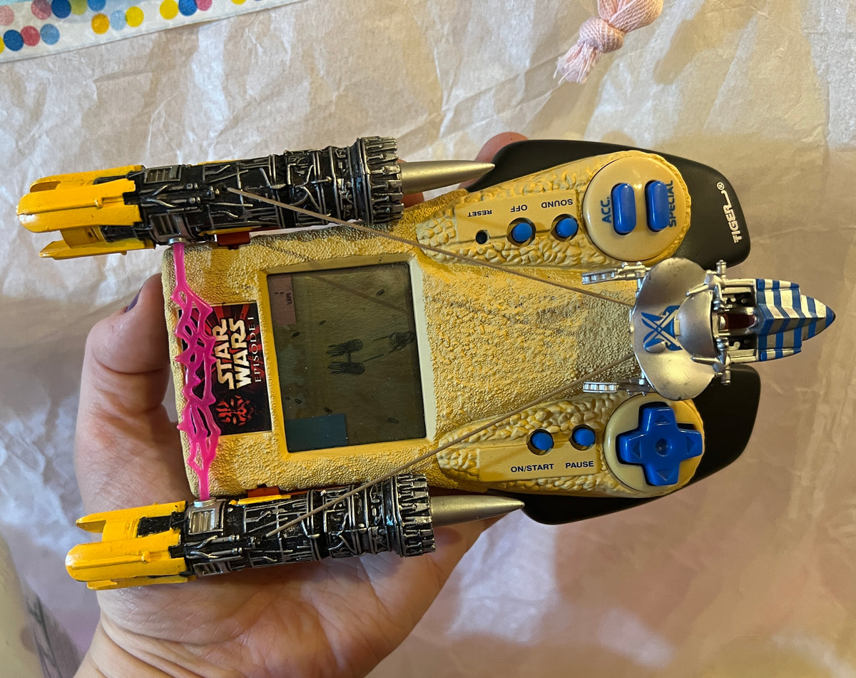 1999 Star Wars Episode 1 PodRacer handheld game
