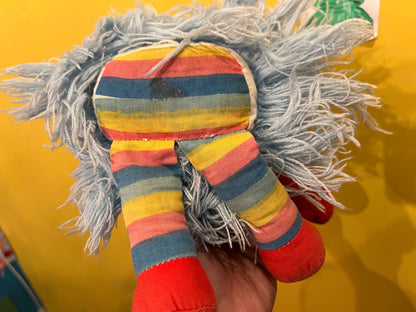 Vintage 1983 Rainbow Brite Blue Sprite plush