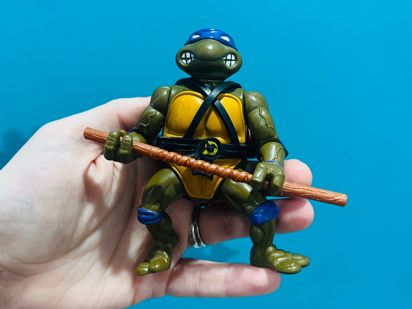 Donatello Ninja Turtles 1980’s figurine with accessory