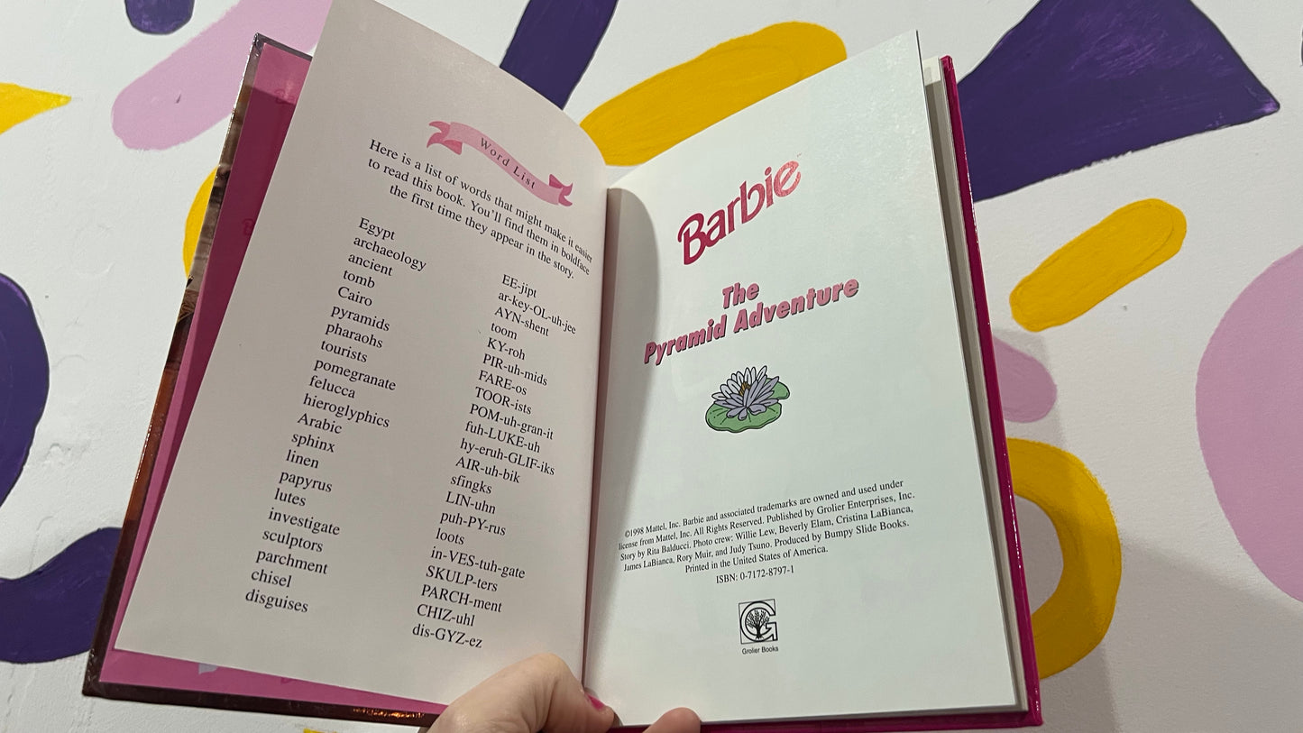 1998 US Mattel official Barbie storybooks - pick yours!