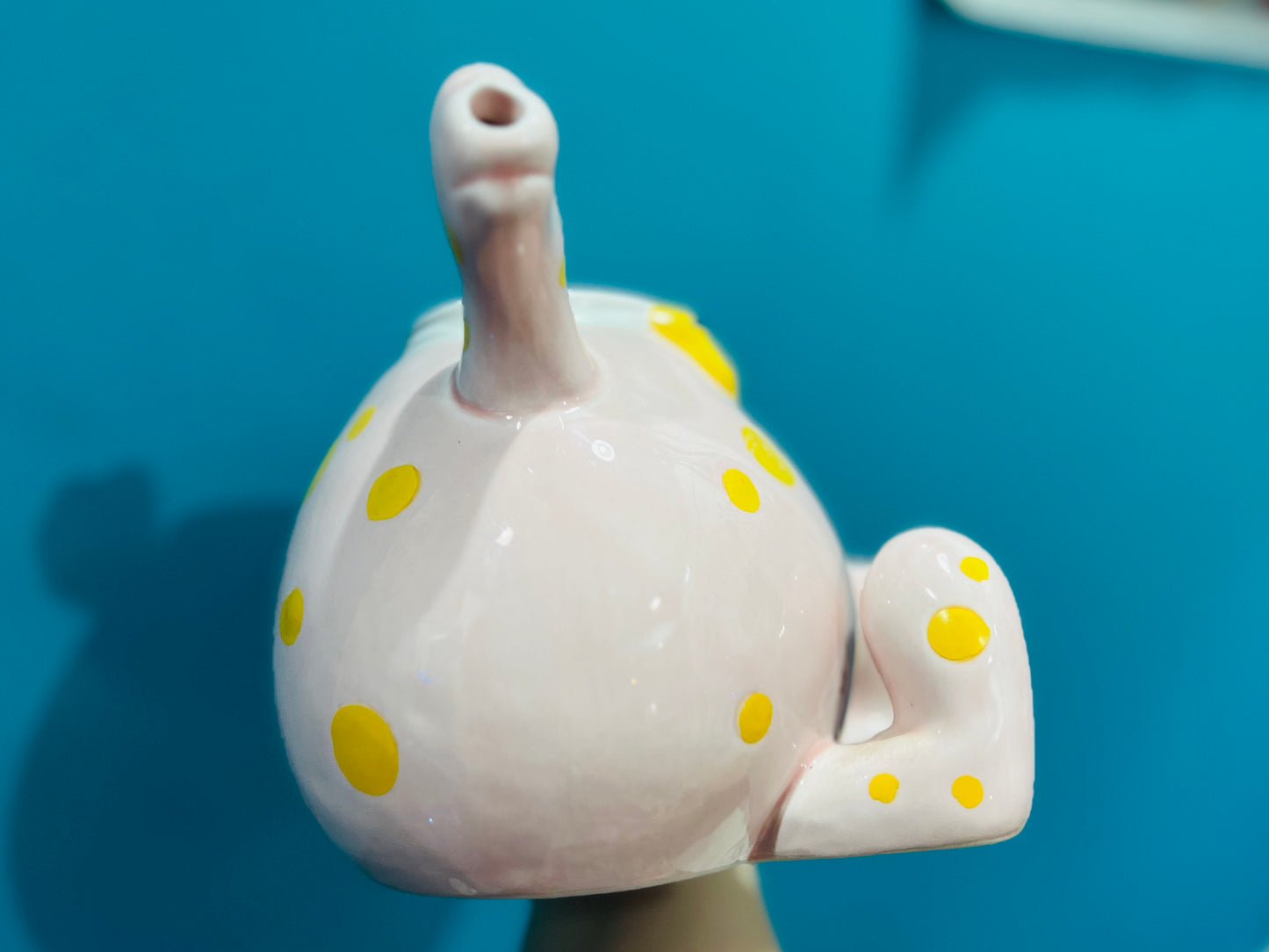 Vintage Mr Blobby teapot