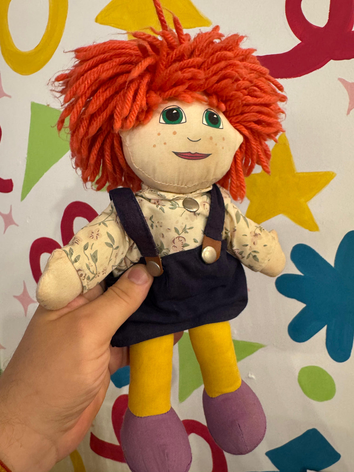 1993 Tots TV plush rag dolls x3