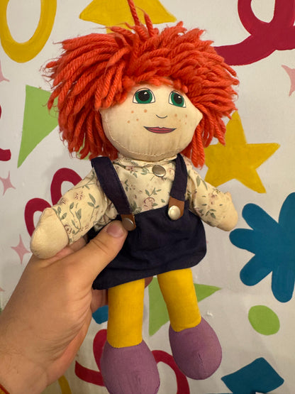 1993 Tots TV plush rag dolls x3