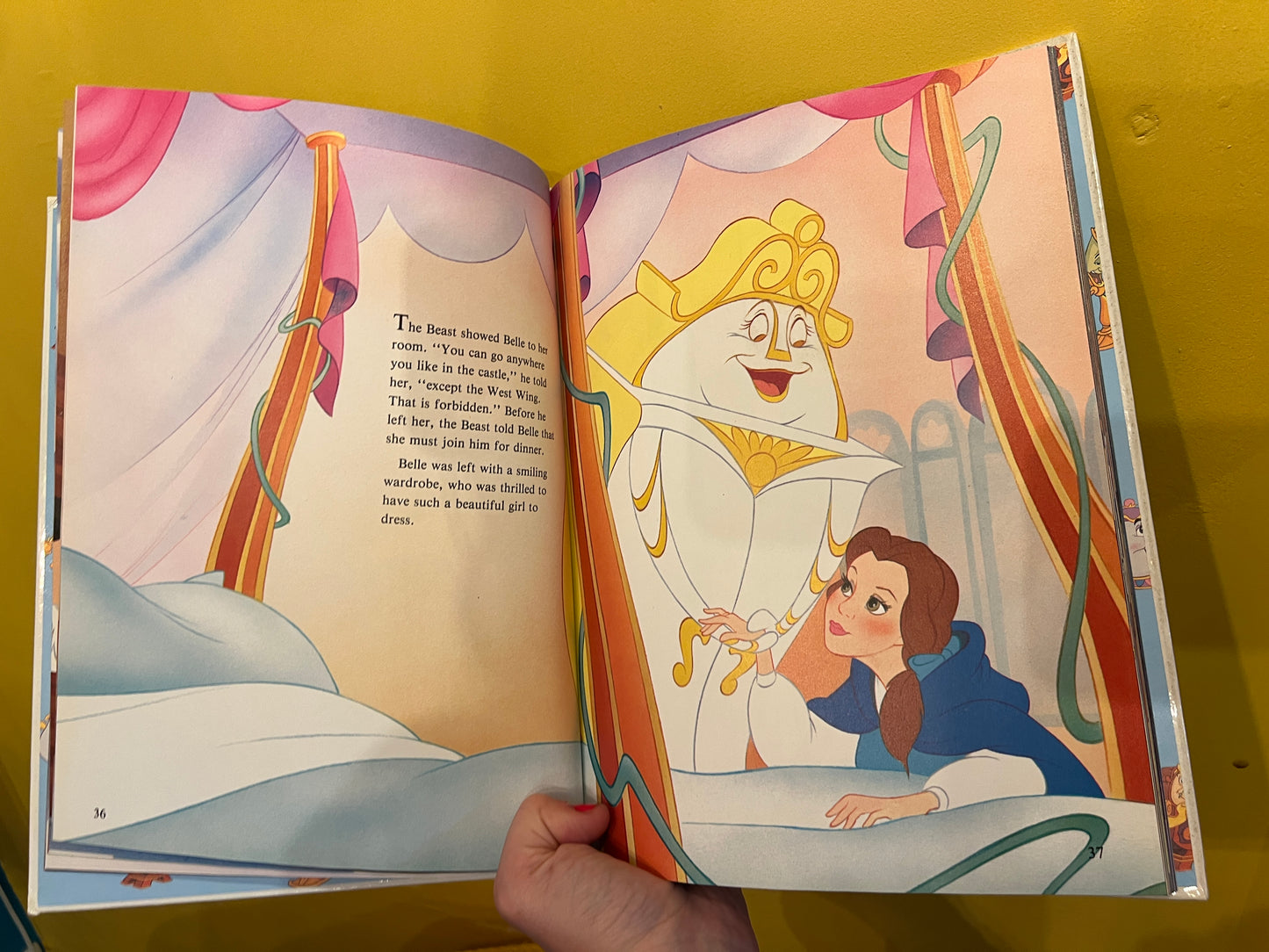 1992 Disney First Edition Beauty & The Beast book