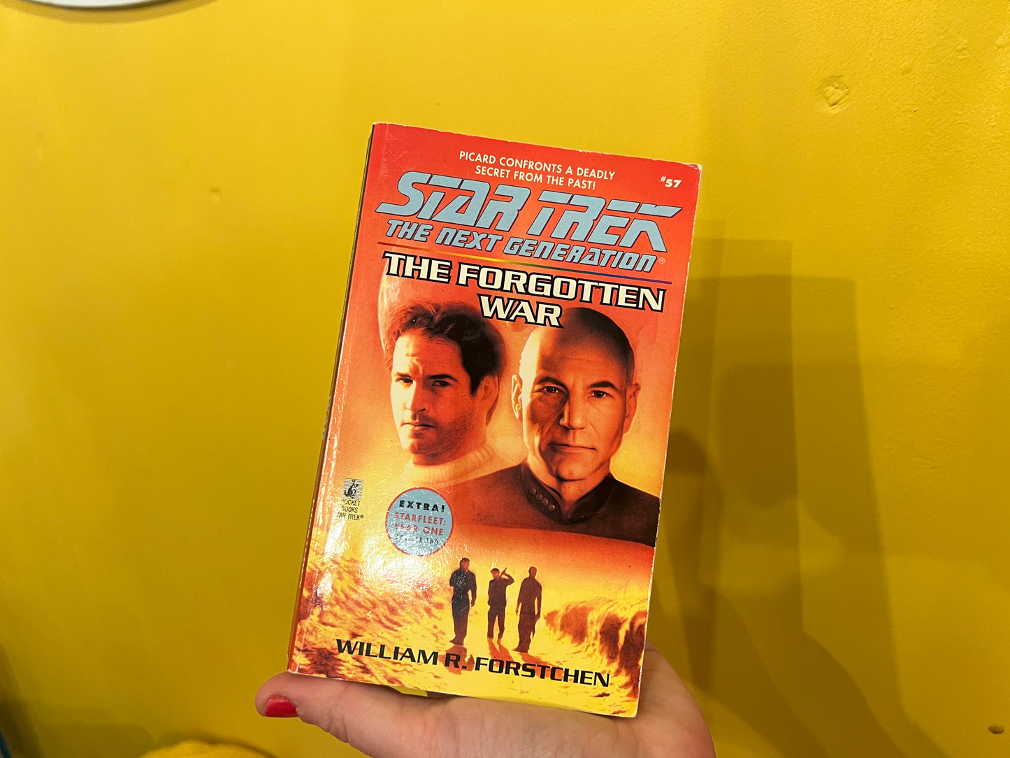 Vintage Star Trek The Next Generation book - The Forgotten War