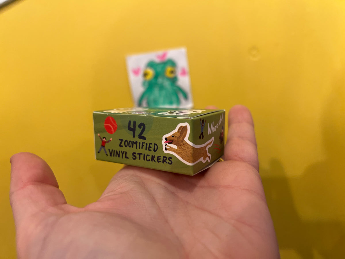 Excited Dogs Playtime Sticker set