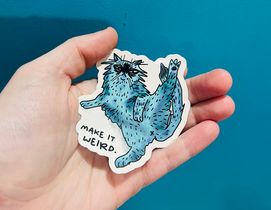 Make It Weird Daze sticker