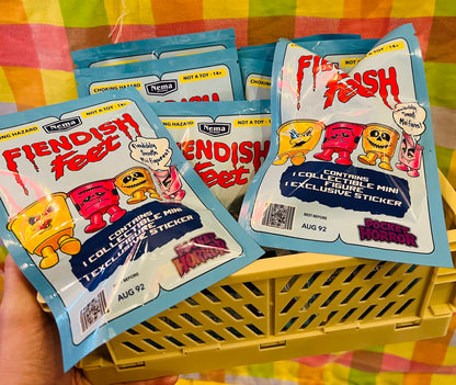 Fiendish Feet mini figure blind bag