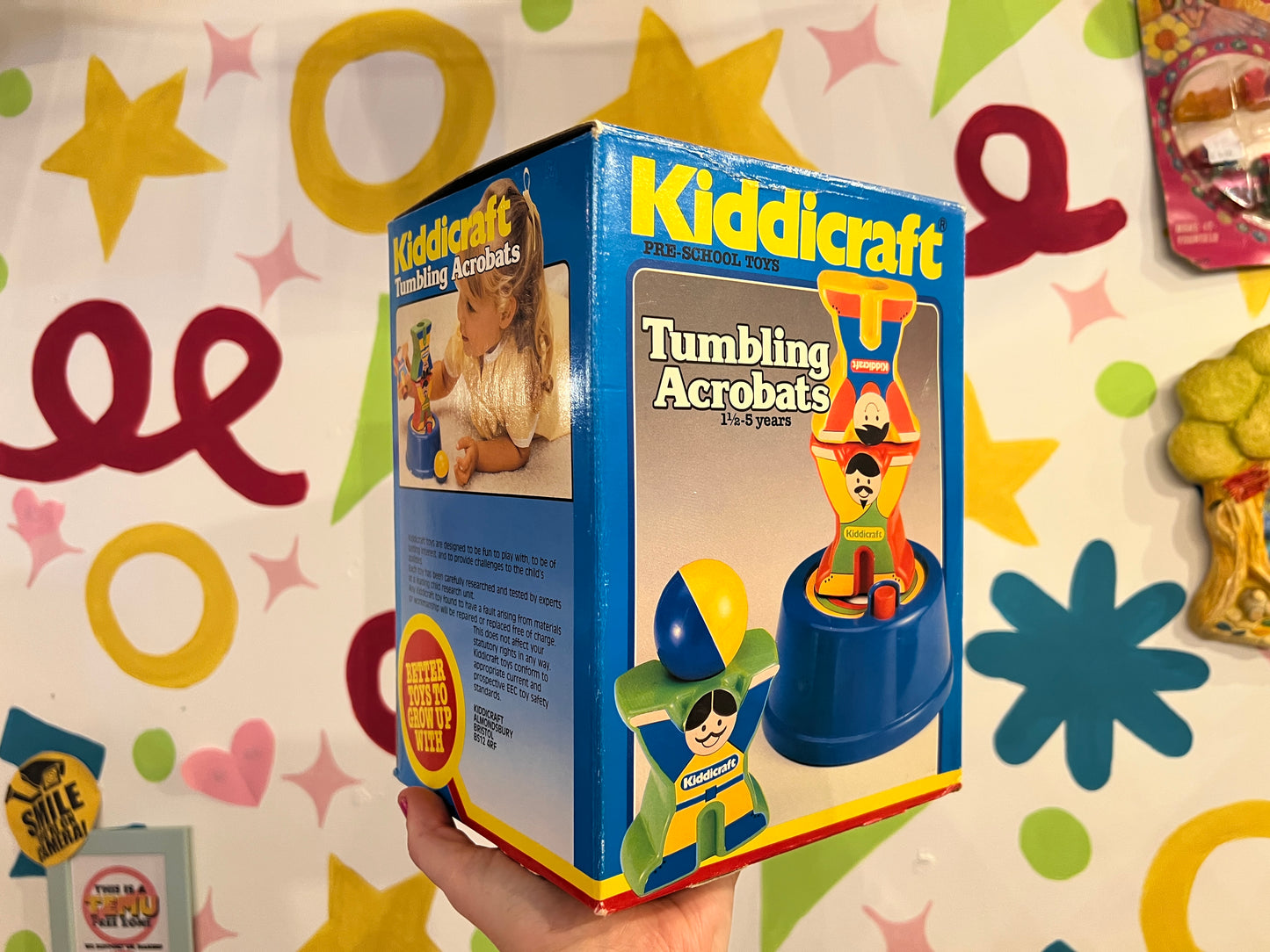 1980’s Kiddicraft Tumbling Acrobats complete