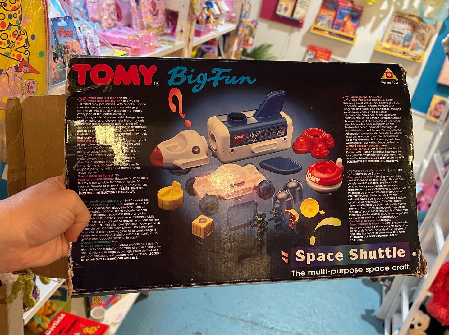1980’s TOMY Big Fun Space shuttle