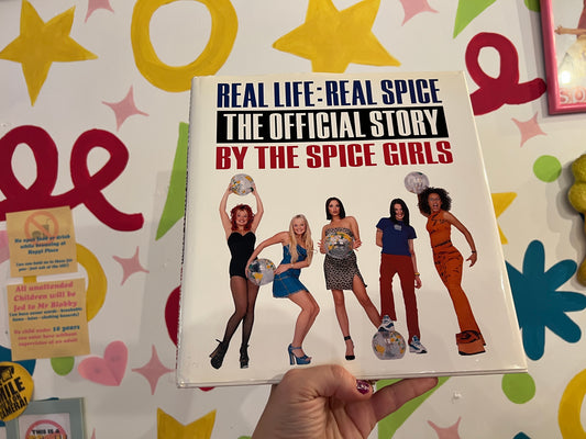 1997 Real Life: The Spice Girls hardback book
