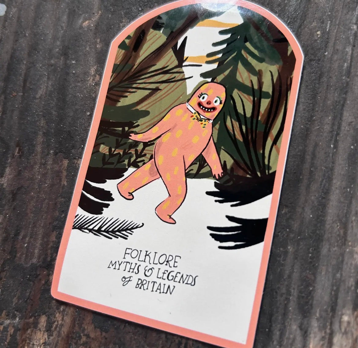 Blobby Folklore sticker