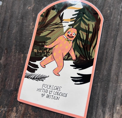 Blobby Folklore sticker