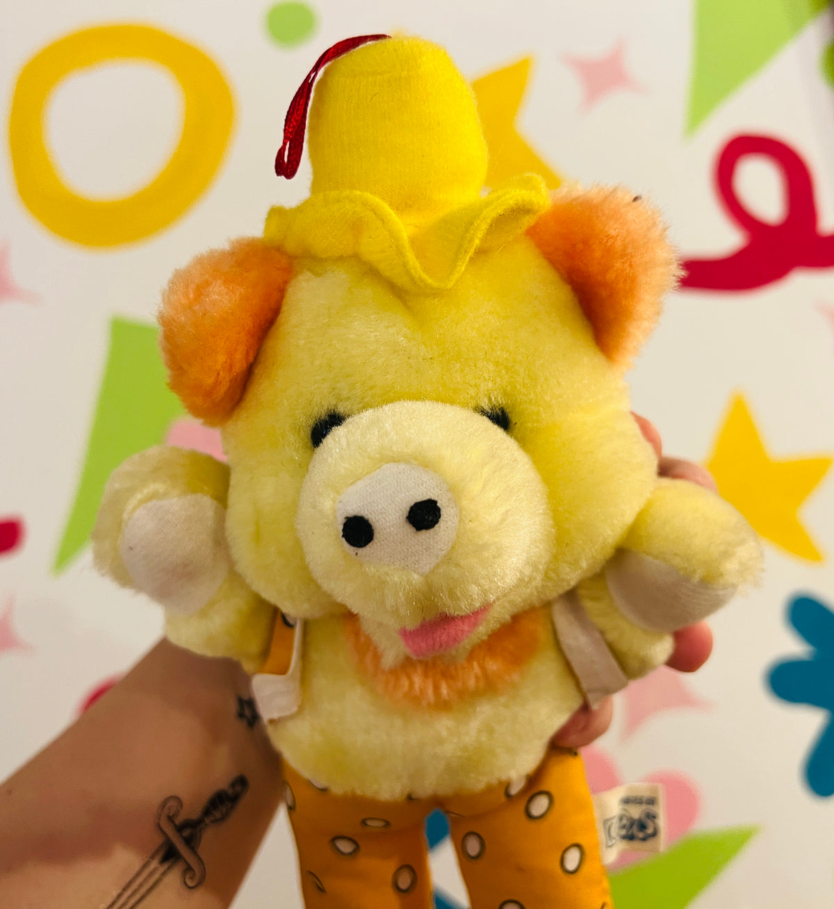 Barry pig teddy plush