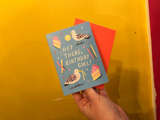 Hey There Birthday Gull card