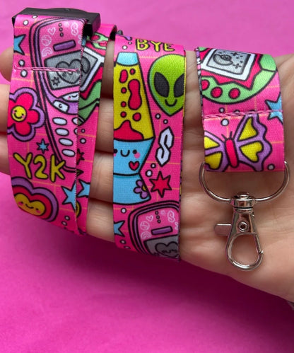 Y2K Nostalgia Lanyard