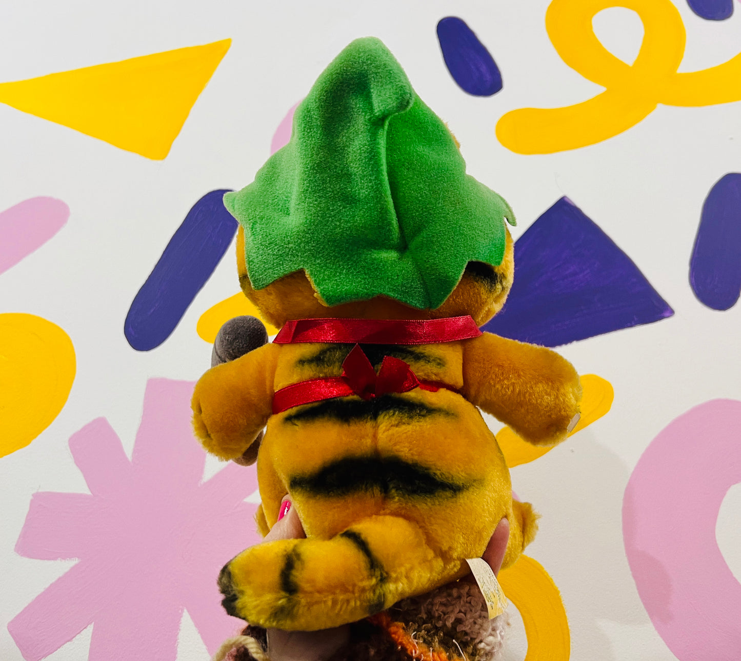 1981 Vintage Elf Garfield plush