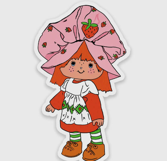 Strawberry Shortcake doll Inspired Sticker