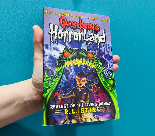 Horrorland - Revenge of the Living Dummy Goosebumps book