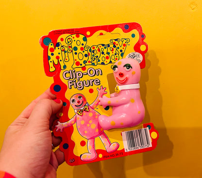 Official 1992 Mr Blobby Clip On Figure