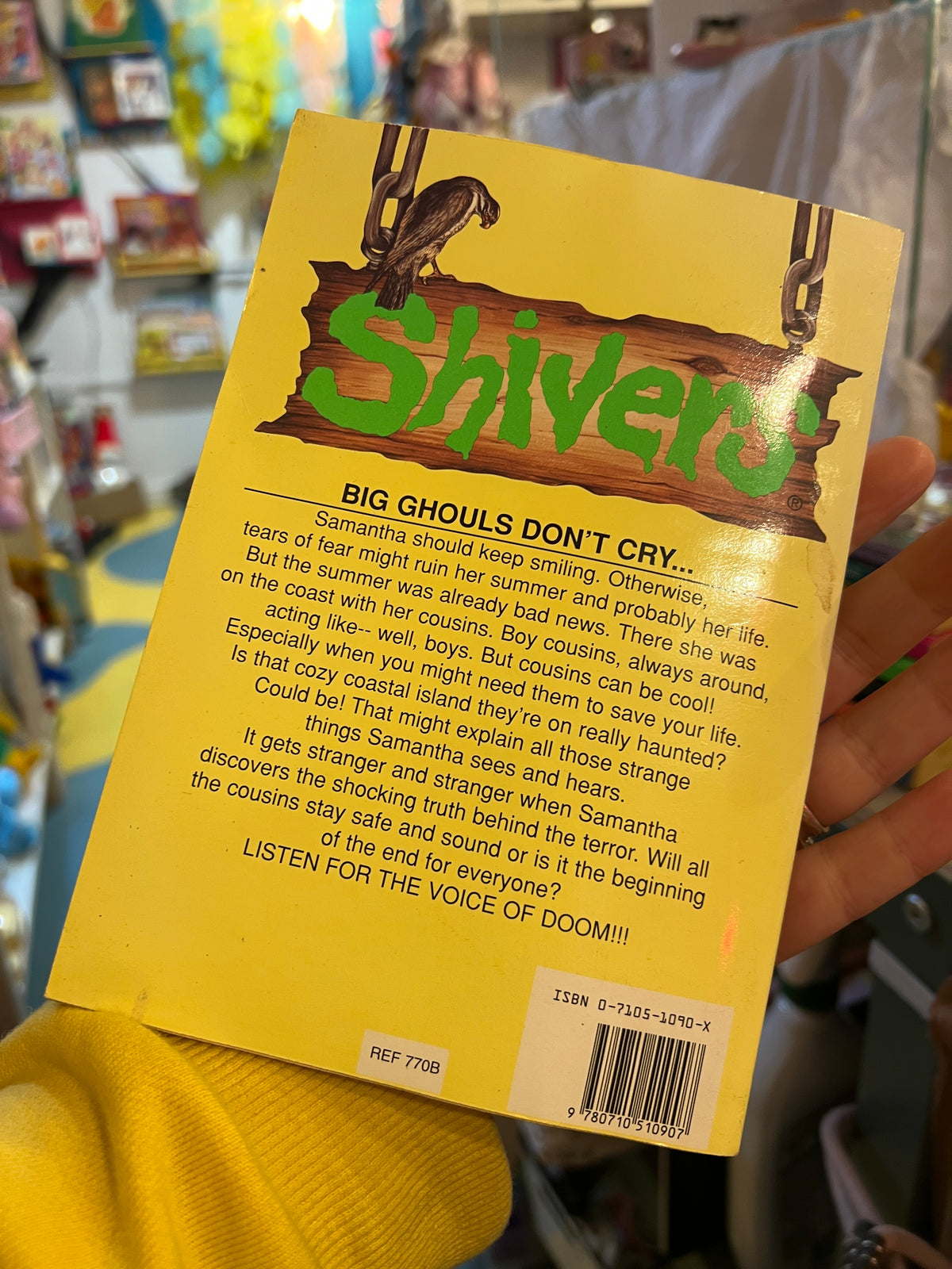 Shivers The Ghosts of Devil’s Marsh book