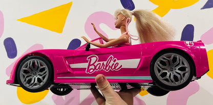 Barbie remote control car