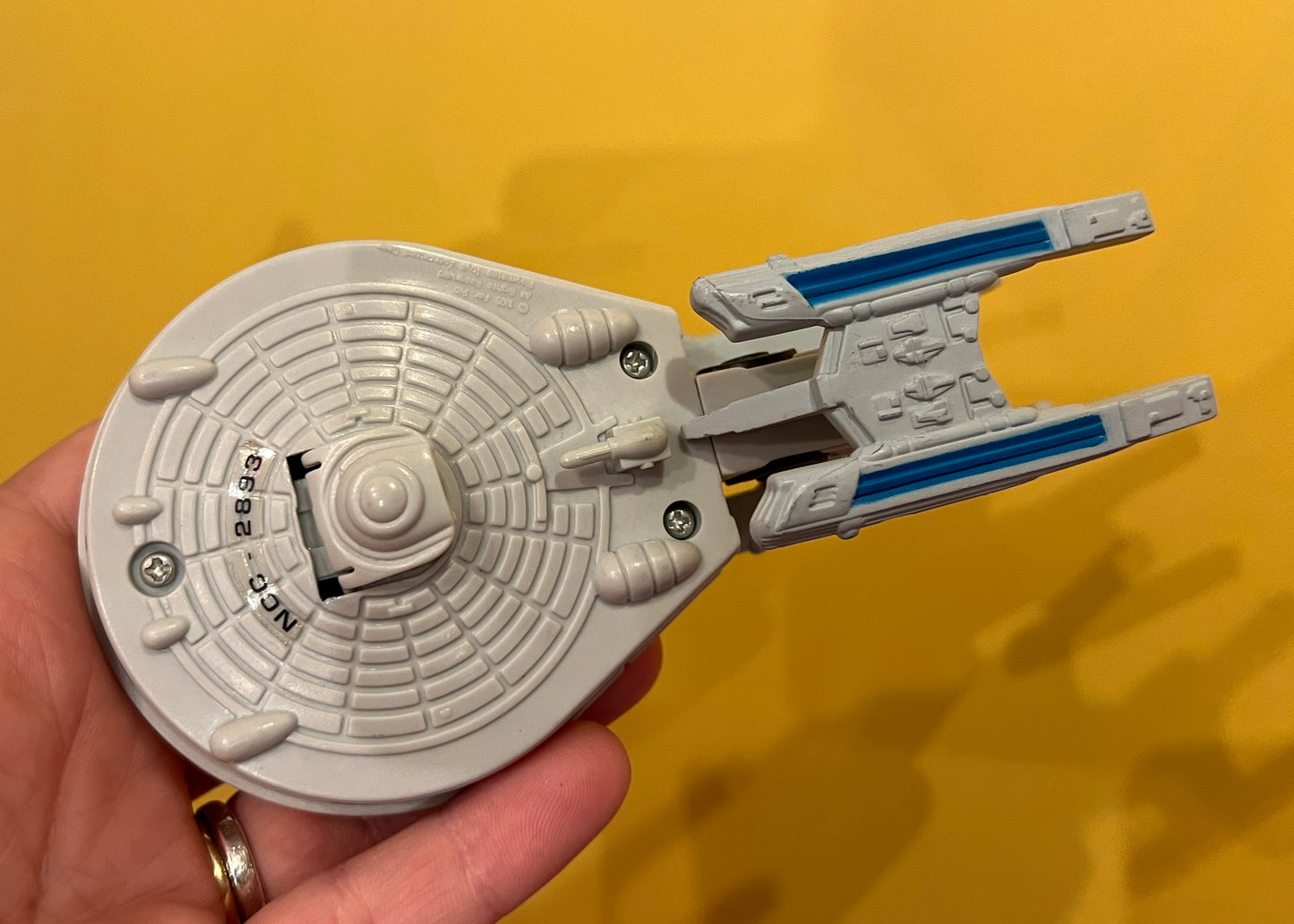 1995 Star Trek Enterprise Playmates set with Picard figure