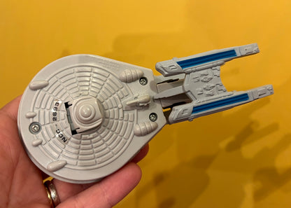 1995 Star Trek Enterprise Playmates set with Picard figure