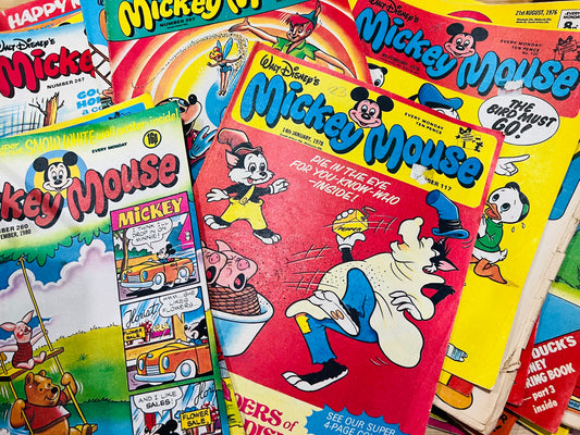 Vintage Disney’s Mickey Mouse comics