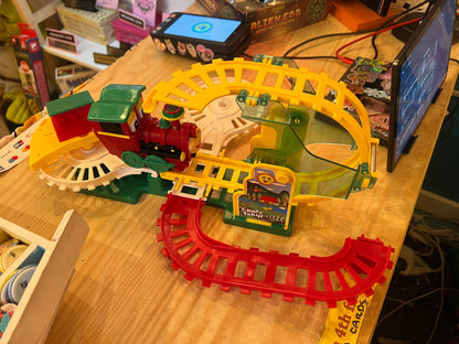 Vintage Crazy Train boxed toy - working