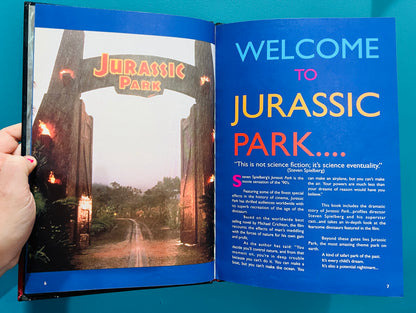 Vintage 1992 Jurassic Park The Official Annual book